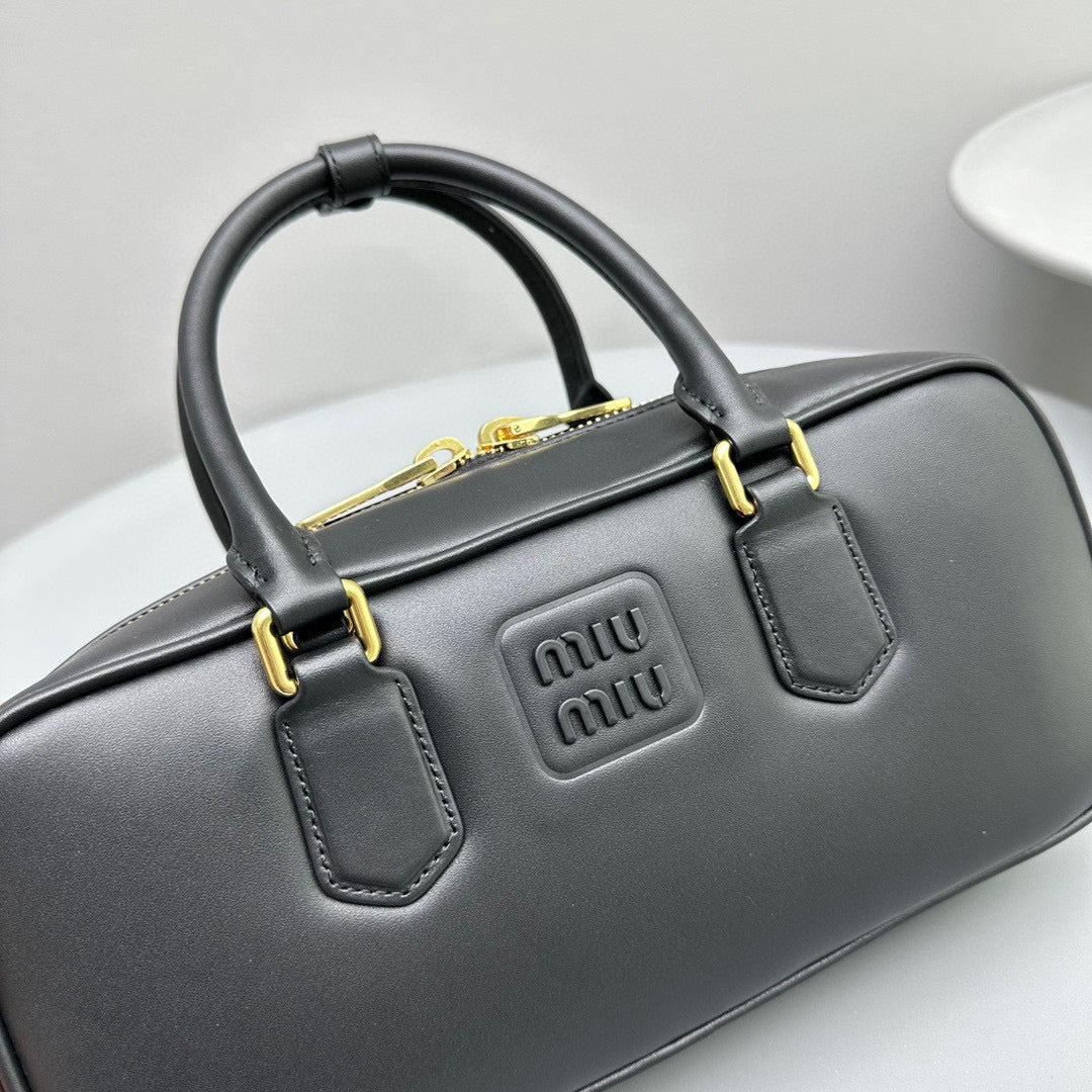 Bags- Miu M Arcadie Bag Luxury Designer Leather Handbag
