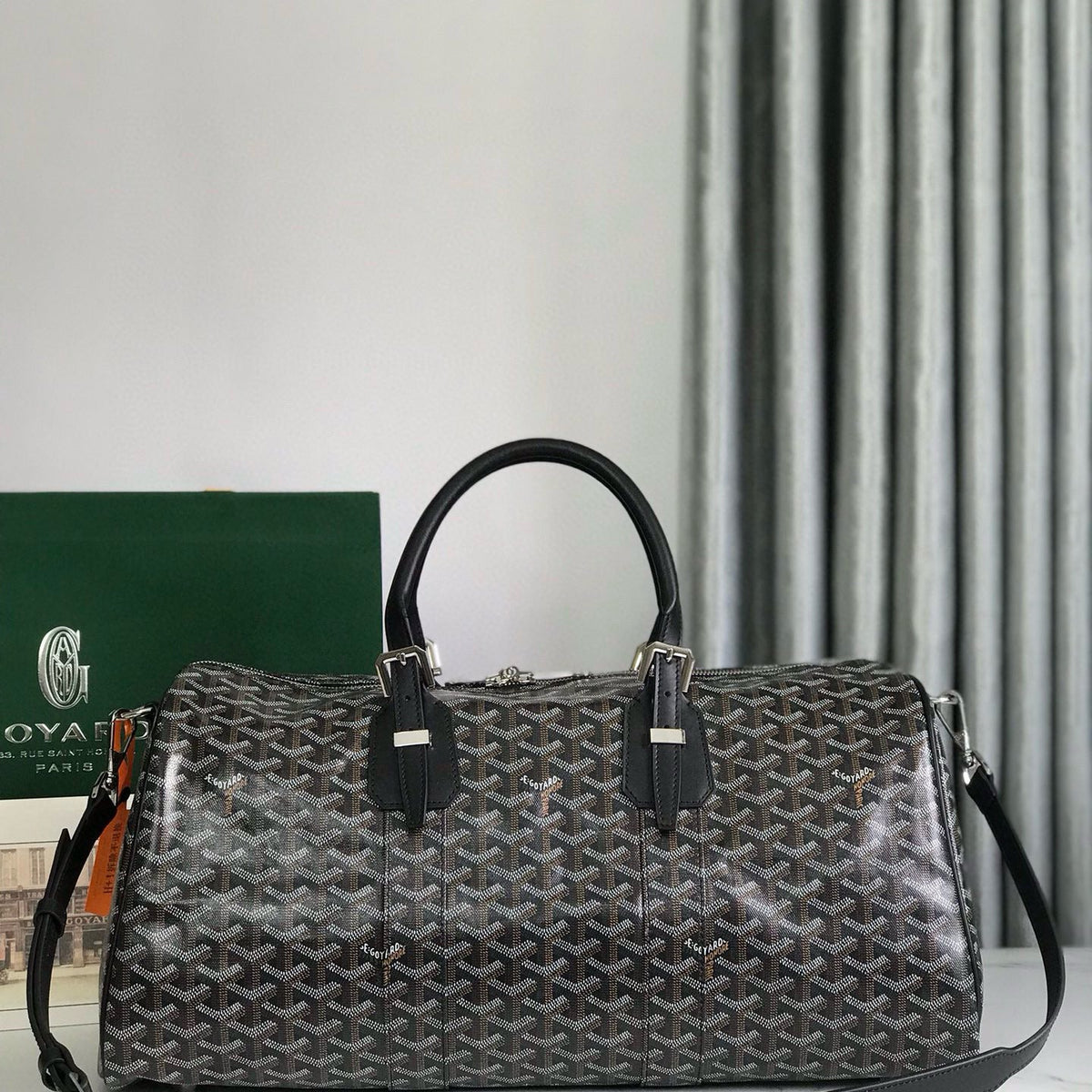 Bags- Goya Boston 45 Bag Luxury Designer Leather Handbag