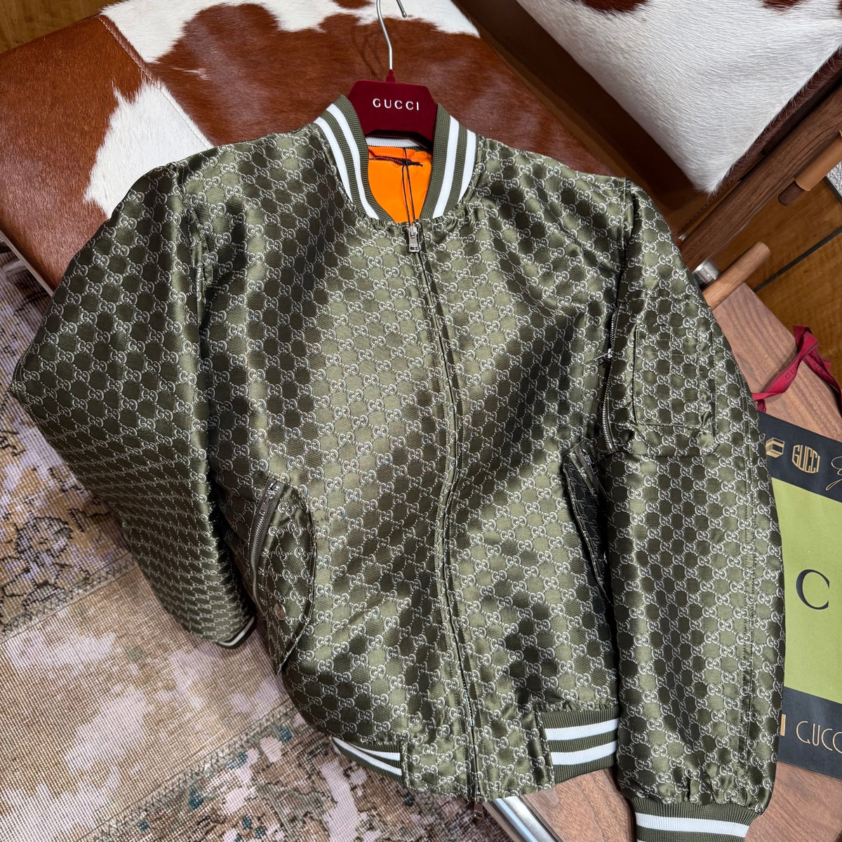 Gucci Jackets- Gucci Bomber Jacket Luxury Designer Outerwear Jacket