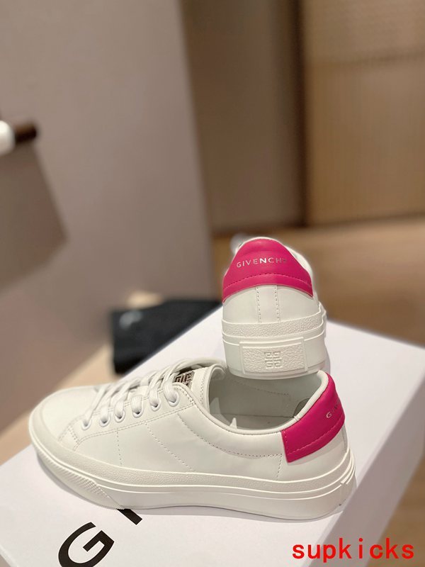 Givenchy Black High-Top Sneakers - Back View