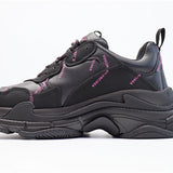 Balenciaga Black Chunky Platform Sneakers - Sole Detail View