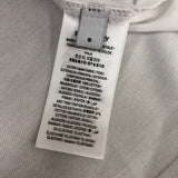 Close-up of Burberry t-shirt craftsmanship