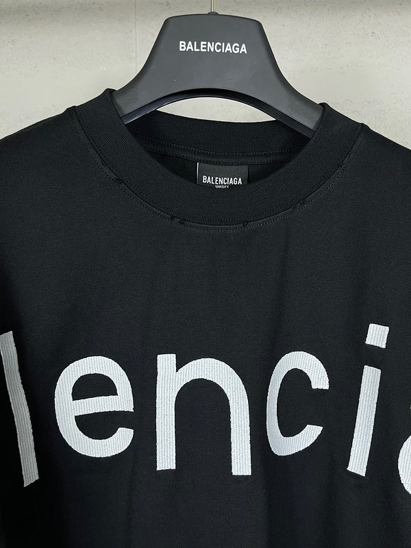 Close-up of Balenciaga designer clothing craftsmanship