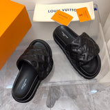 Louis Vuitton White Block Heel Pumps - Lifestyle Styling Shot