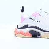 Balenciaga Burgundy Platform Heels - Sole Detail View