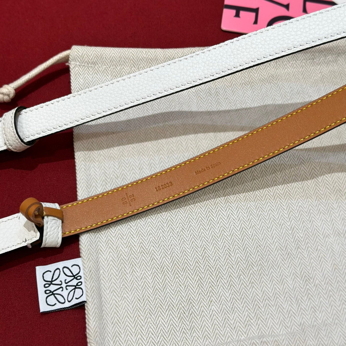 Belts- Loew Belt 20mm Premium Leather Designer Belt