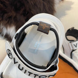 Louis Vuitton shoes Style 396 - styled lifestyle view