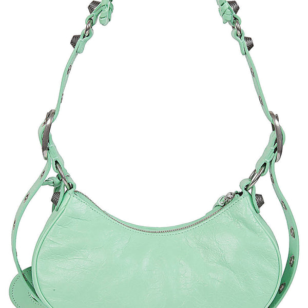 Balenciaga premium crossbody detail and craftsmanship close-up