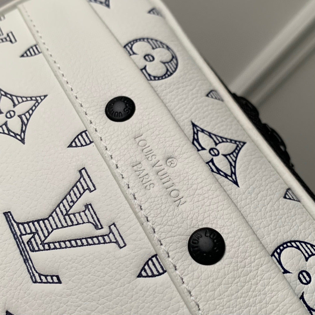 Louis Vuitton Wallets- Louis Vuitton Lou Alpha Wearable Wallet Premium Leather Designer Wallet