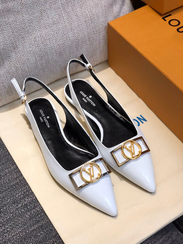 Louis Vuitton designer shoes full view
