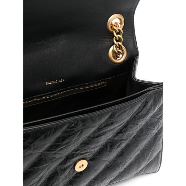 Balenciaga premium cross body bags detail and craftsmanship close-up