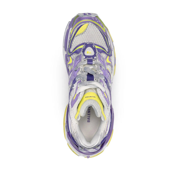 Close-up of Balenciaga athletic hardware and fine stitching