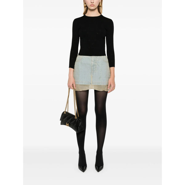 Balenciaga premium sweaters & pullovers detail and craftsmanship close-up