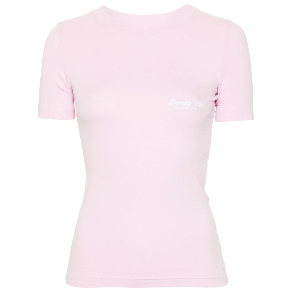 Balenciaga T-Shirts? Balenciaga Pink Tops - T-Shirts & Jerseys Women Premium Designer Cotton T-Shirt
