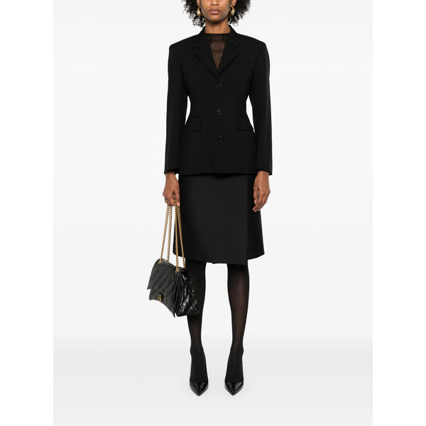 Balenciaga blouses lifestyle shot premium designer piece