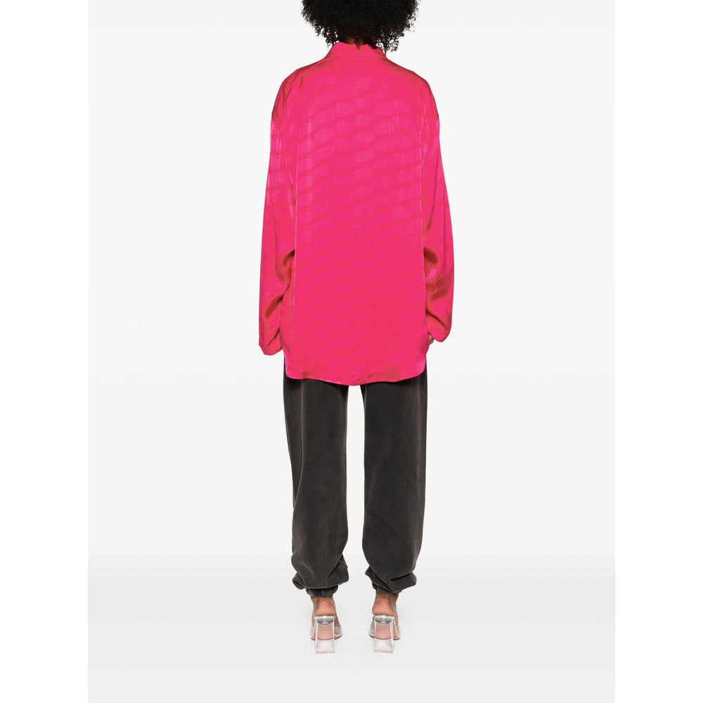 Balenciaga Tops? Balenciaga Pink Tops - Shirts Women Elegant Everyday Designer Top