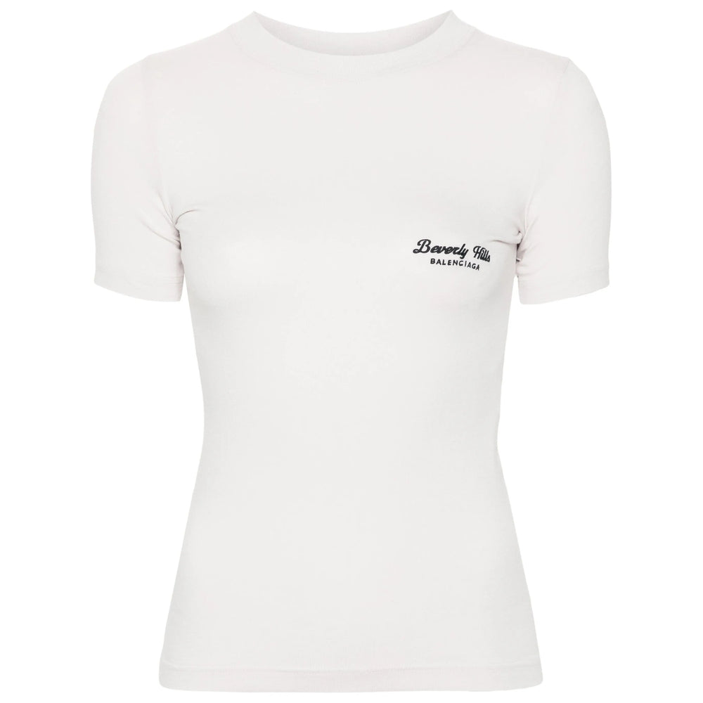Balenciaga T-Shirts? Balenciaga Neutrals Tops - T-Shirts & Jerseys Women Casual Everyday Designer Tee