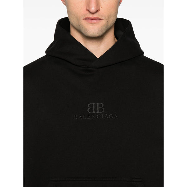Close-up of Balenciaga sweaters & pullovers hardware and fine stitching