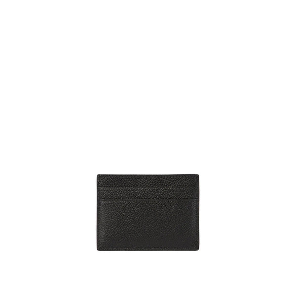 Close-up of Balenciaga wallets hardware and fine stitching