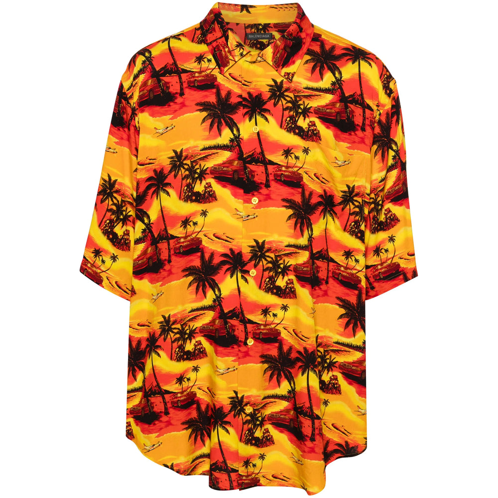 Balenciaga tee shirts luxury designer piece front view