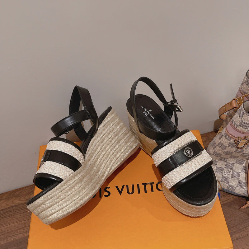 Louis Vuitton shoes Style 356 - side profile detail (alternate angle)