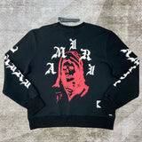 Amiri luxury hoodie detail shot
