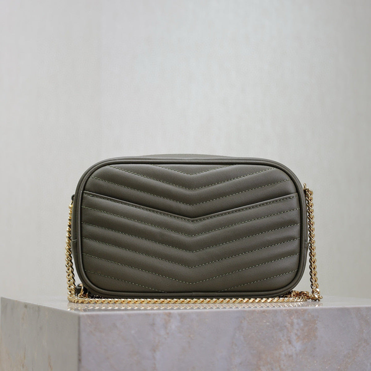 Saint Laurent Bags- Saint Laurent Lou Mini Bag Elegant Everyday Designer Handbag