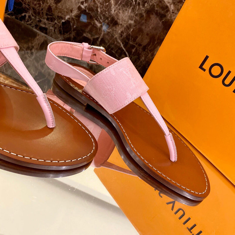 Close-up of Louis Vuitton shoes craftsmanship