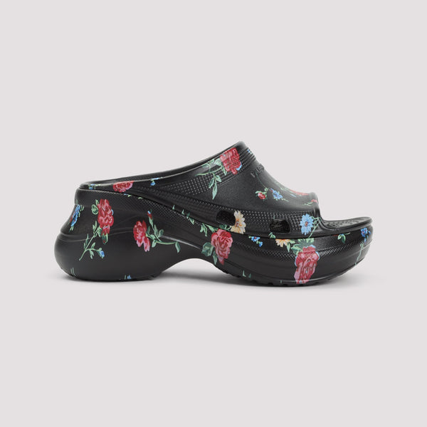 Balenciaga premium sandals detail and craftsmanship close-up