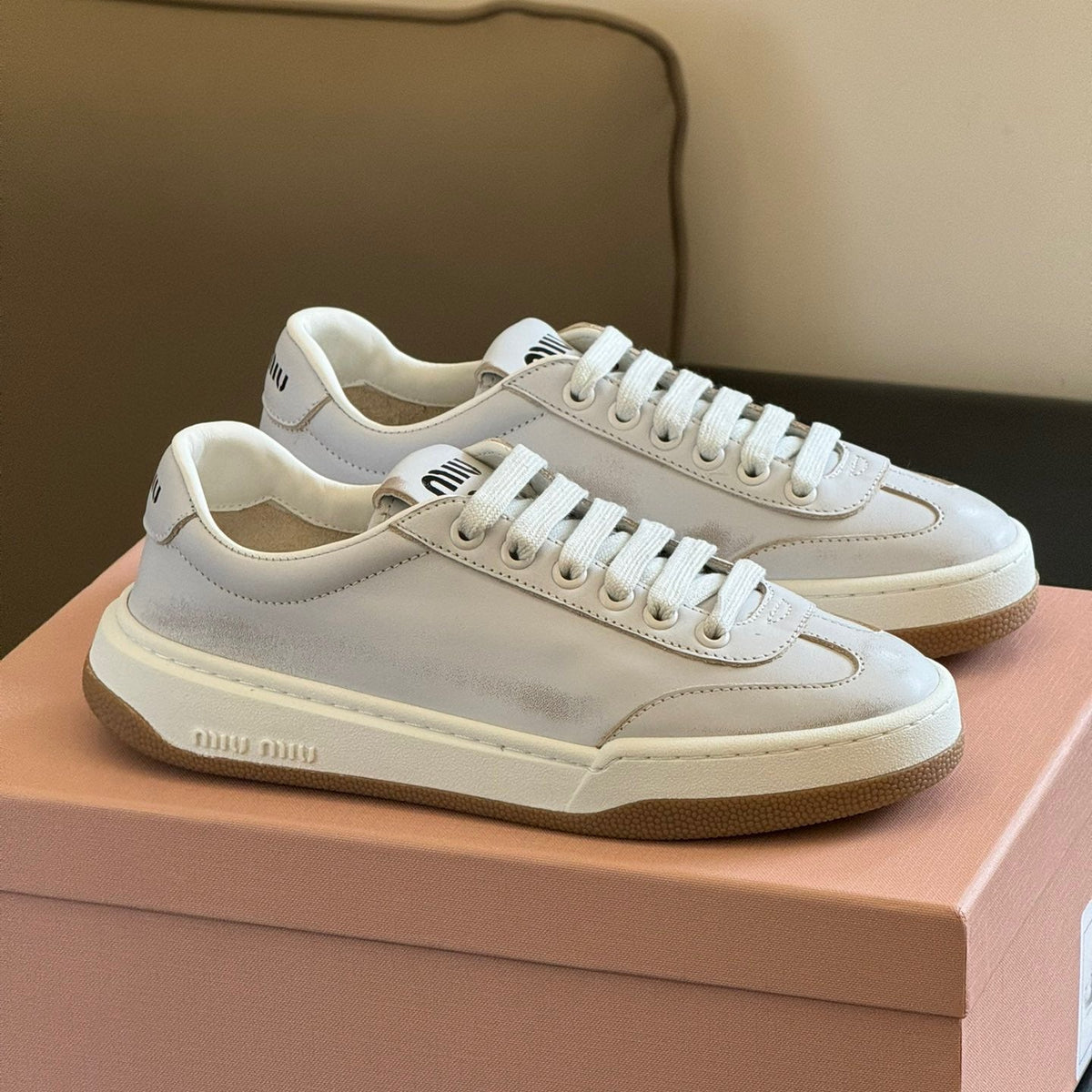 Shoes- Miu M Trainers Comfortable Everyday Designer Shoes