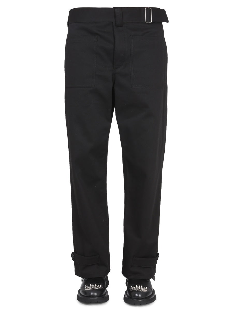 Alexander McQueen pants luxury designer piece front view
