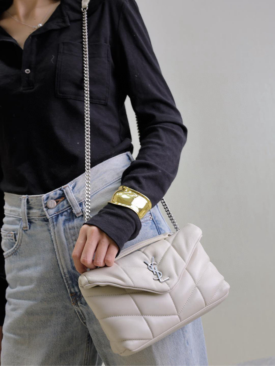 Saint Laurent Bags- Saint Laurent Toy Loulou Puffer Bag Premium Designer Shoulder Bag