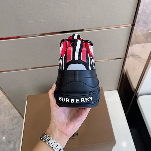 Burberry Grey Combat Boots - Sole Detail View