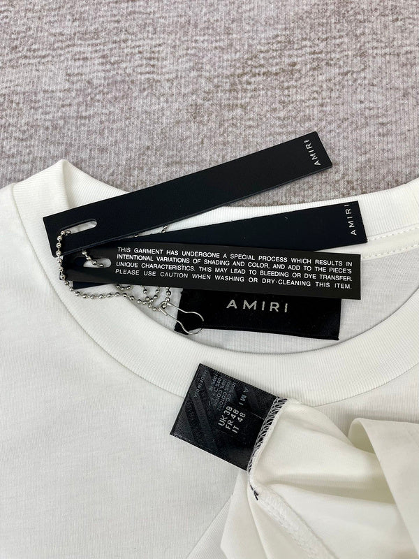 Amiri t-shirt front view designer style