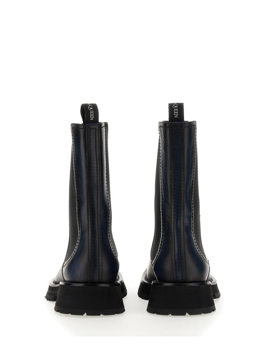 Alexander McQueen boots & booties side profile designer luxury fashion