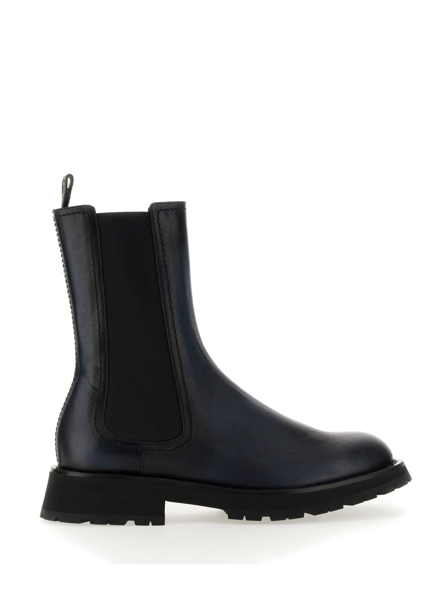 Alexander McQueen Shoes? Alexander Mcqueen Men Leather Boot Premium Designer Casual Shoes