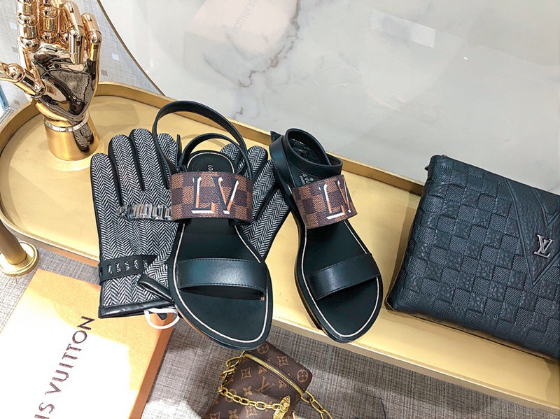 Louis Vuitton shoes front view designer style