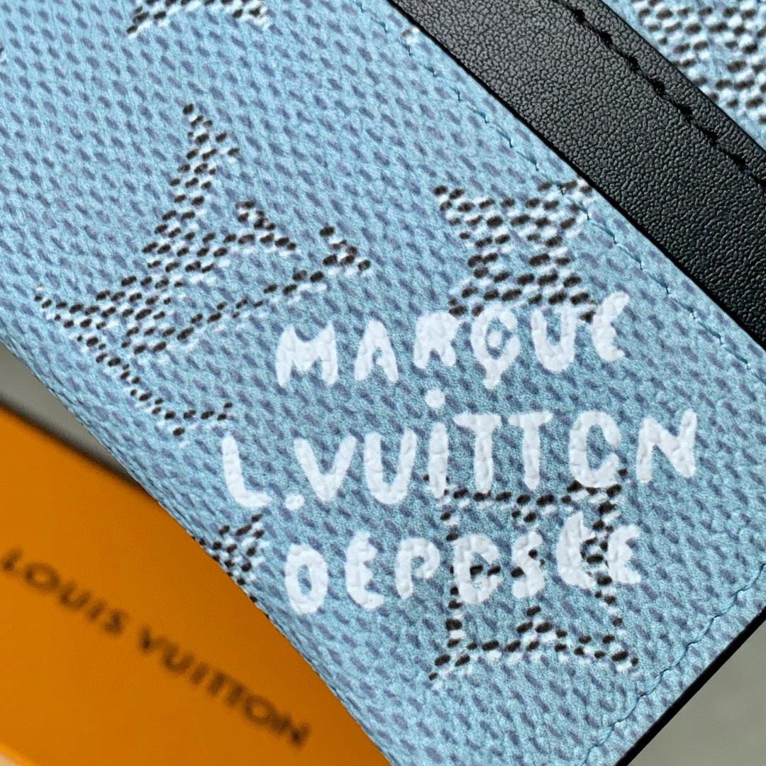 Louis Vuitton Wallets- Louis Vuitton Lou Card Holder Elegant Everyday Leather Wallet