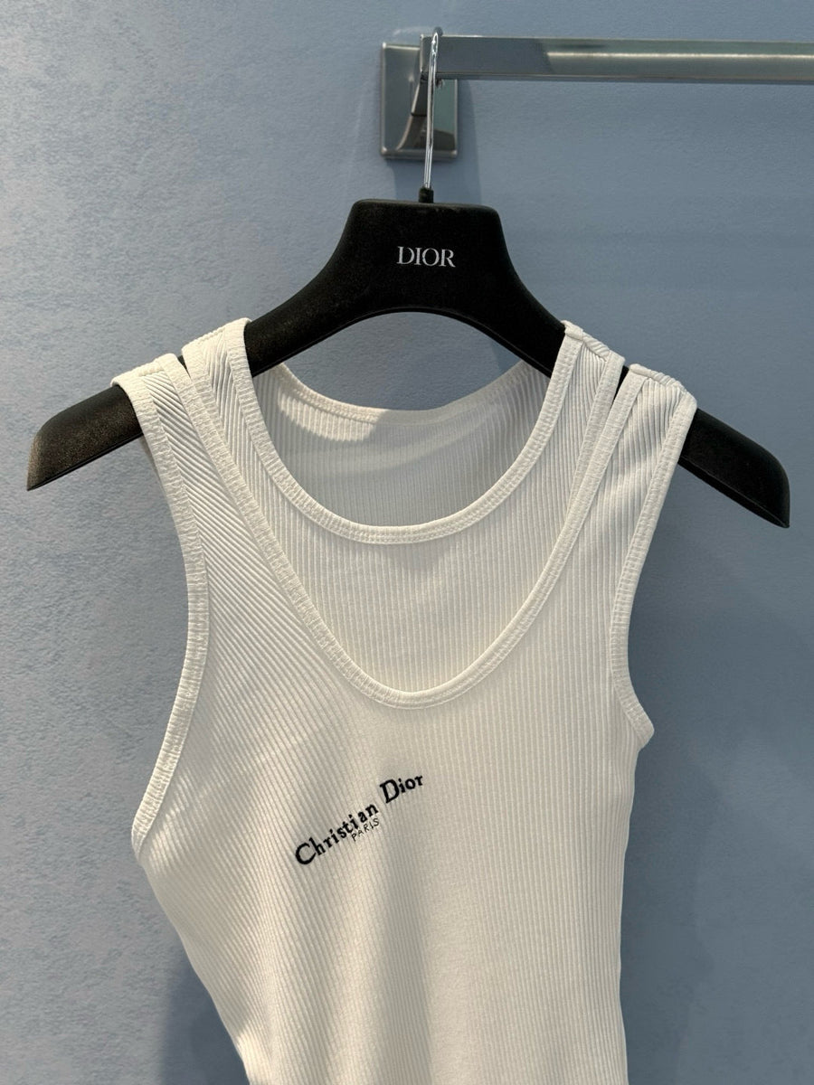 Dior Tops- Dior Tank Top Premium Designer Casual Top