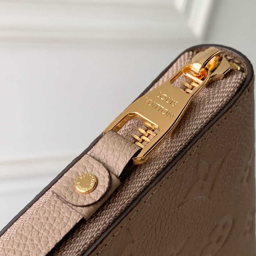 Louis Vuitton Wallets- Louis Vuitton Lou Zippy Wallet Compact Luxury Card Wallet