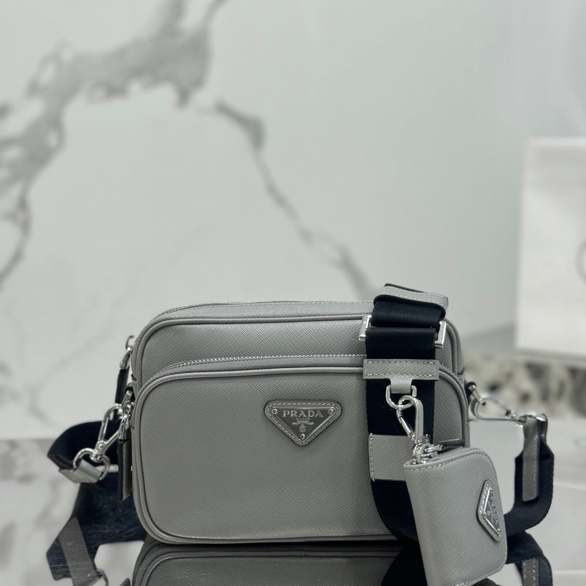Bags- Pd Saffiano Leather Shoulder Bag Premium Designer Shoulder Bag
