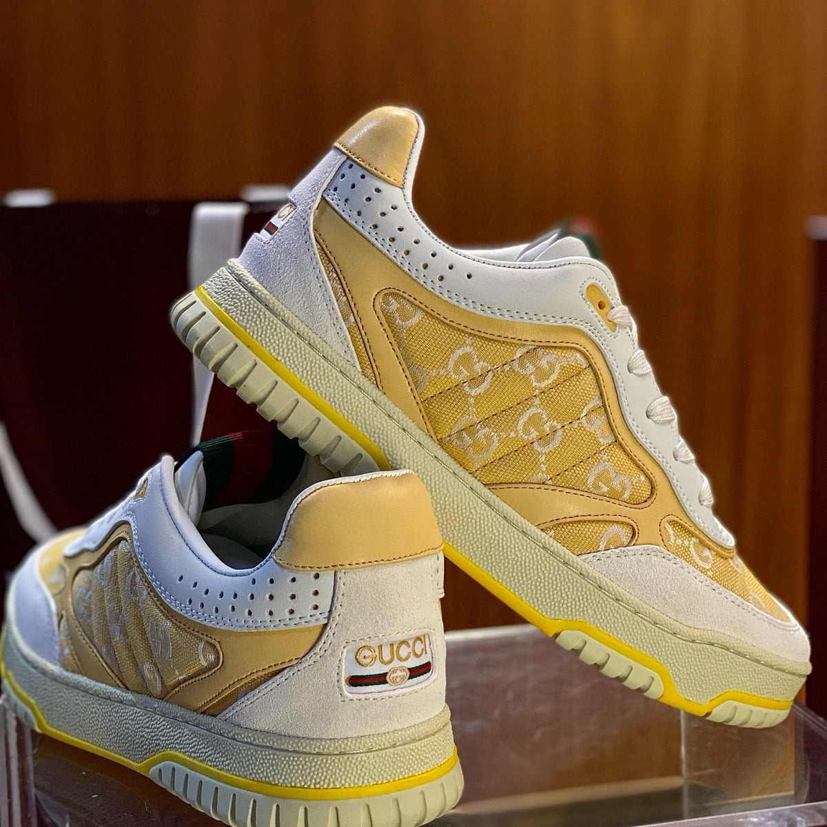 Gucci Shoes- Gucci Re Web Sneakers Luxury Lifestyle Designer Footwear
