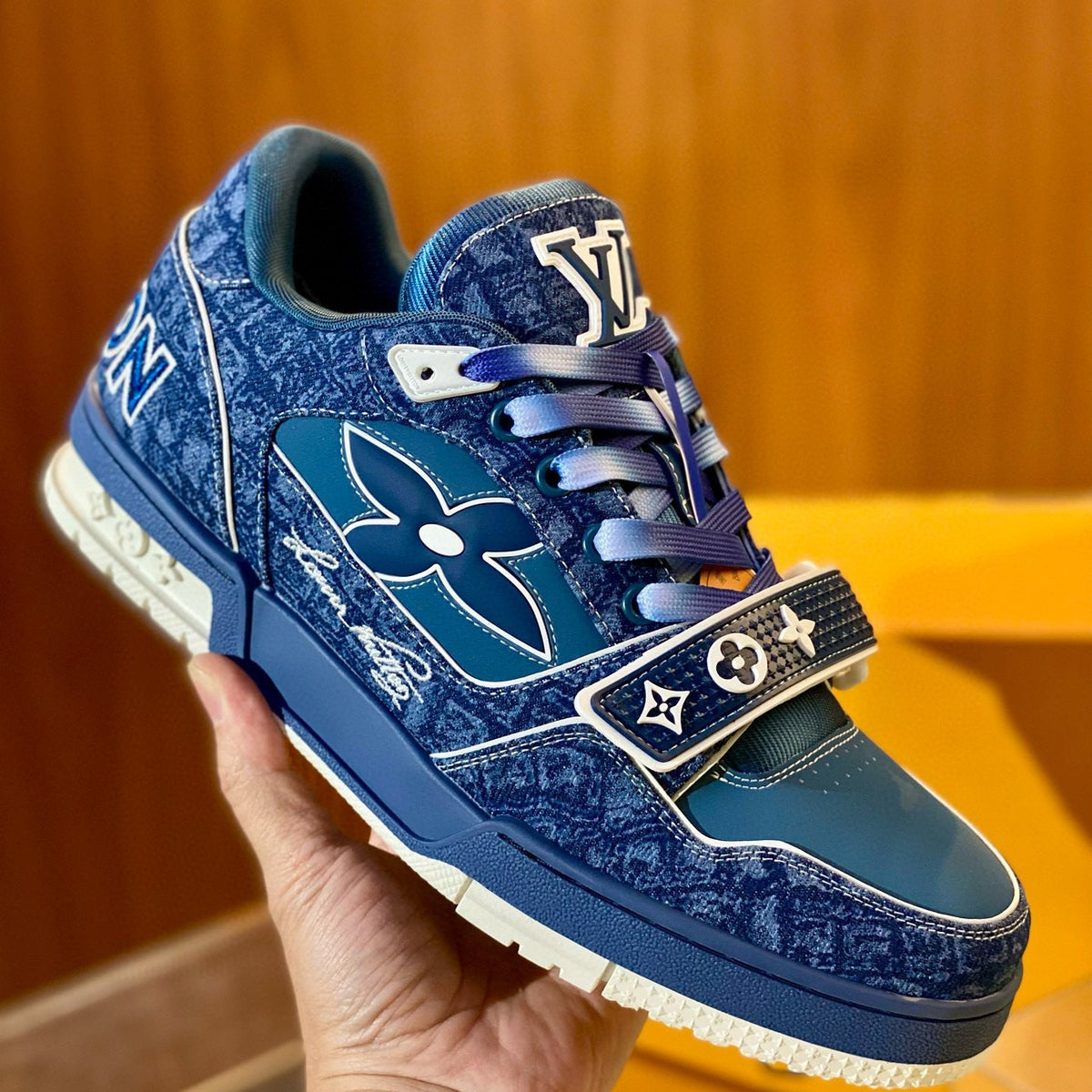 Louis Vuitton Shoes- Louis Vuitton Lou Trainers Premium Designer Casual Shoes