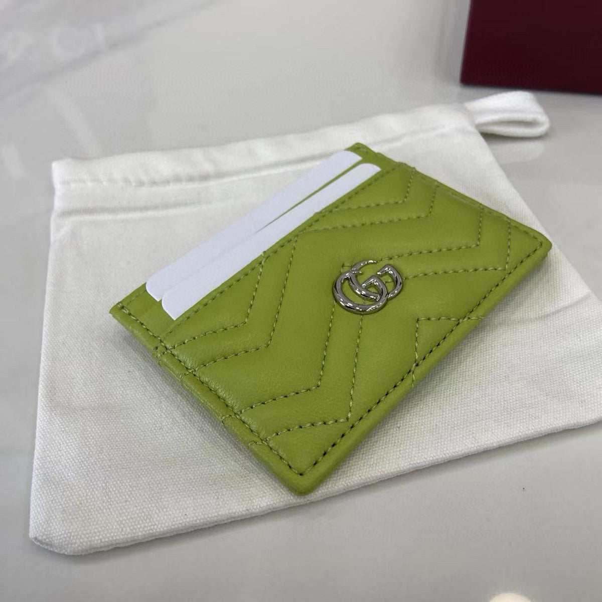 Gucci Wallets- Gucci Card Holder Elegant Everyday Leather Wallet