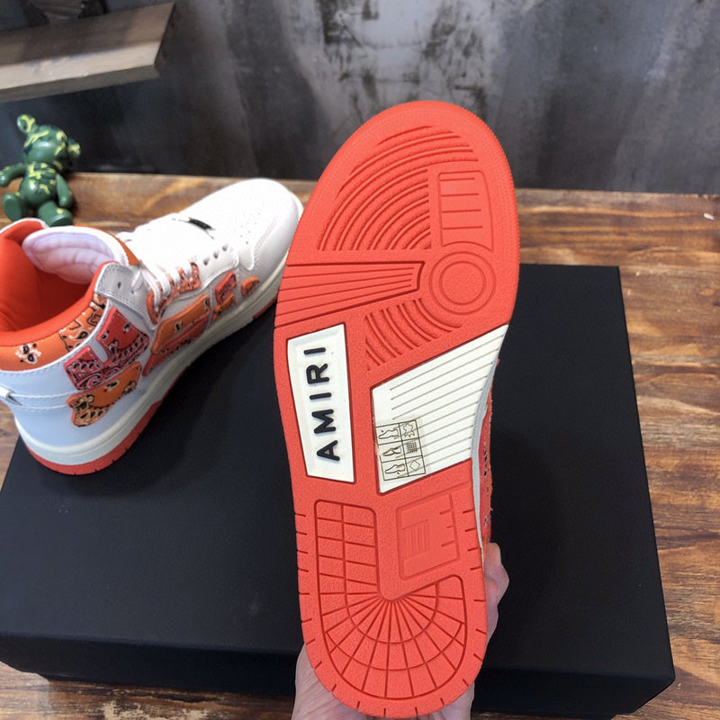 Amiri luxury sneakers detail shot