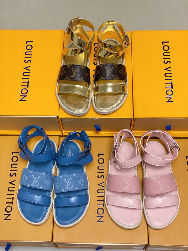 Louis Vuitton designer shoes full view