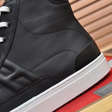 Hermès Black Slip-On Sneakers - Side Profile View