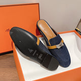 Hermes shoes Style 308 - close-up of premium leather craftsmanship (additional angle)