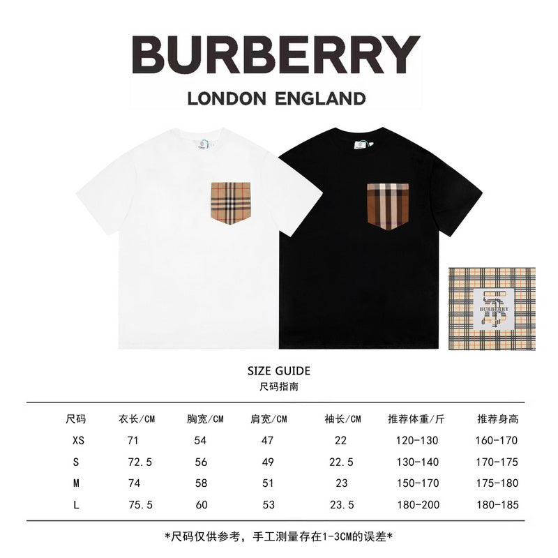 Burberry designer t-shirt full view