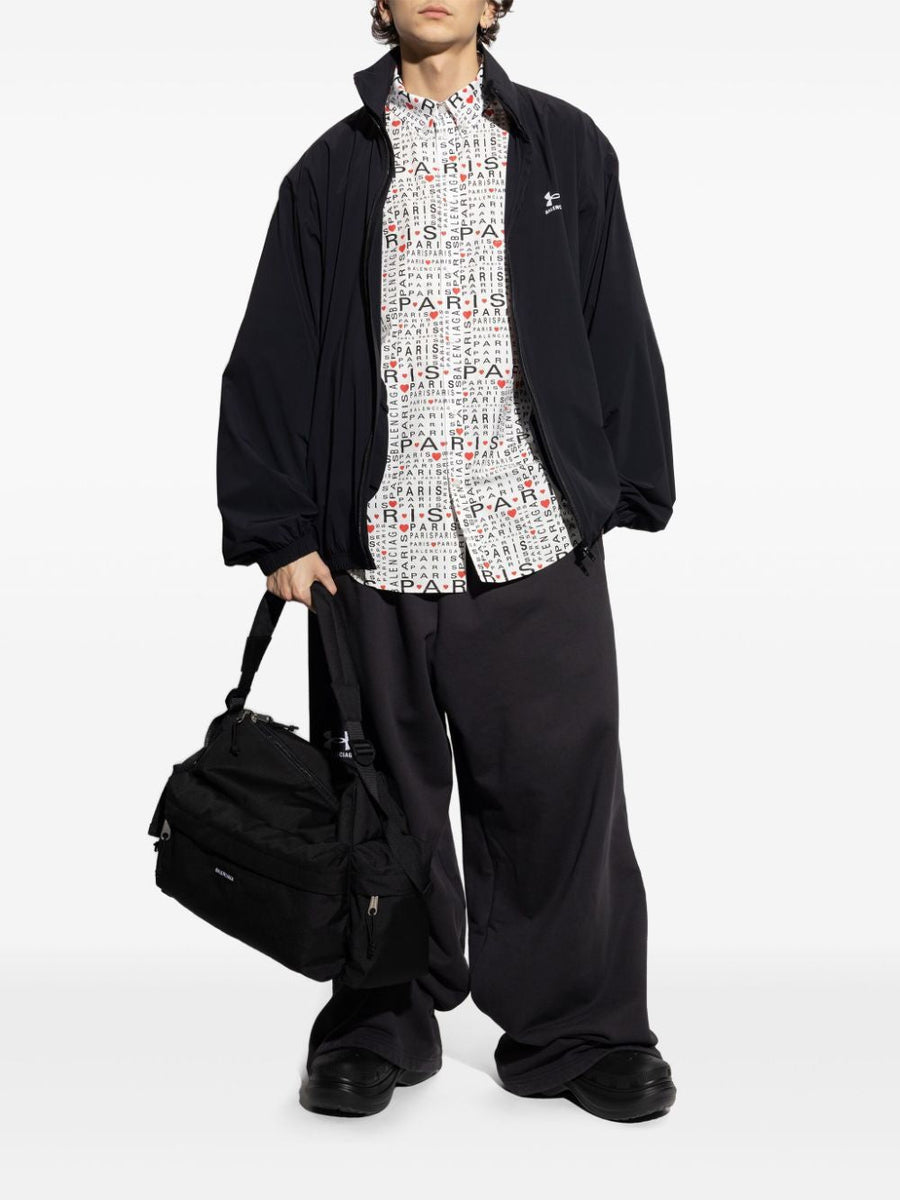 Balenciaga premium shirts detail and craftsmanship close-up